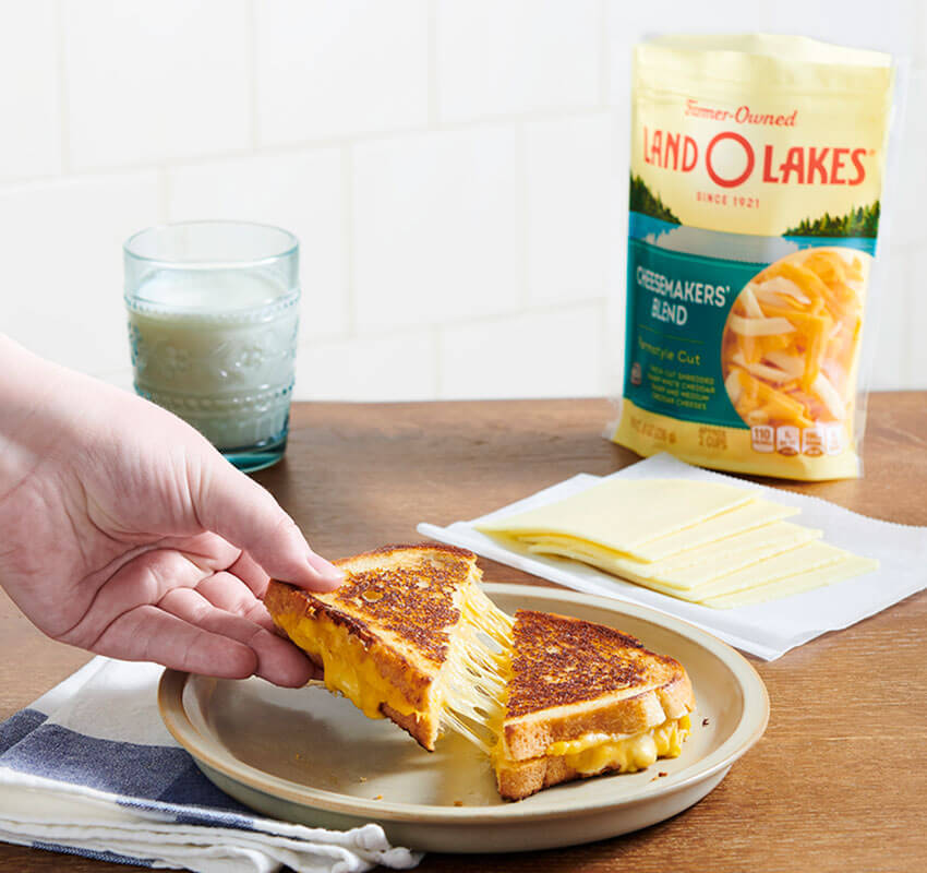 land o'lakes grilled cheese